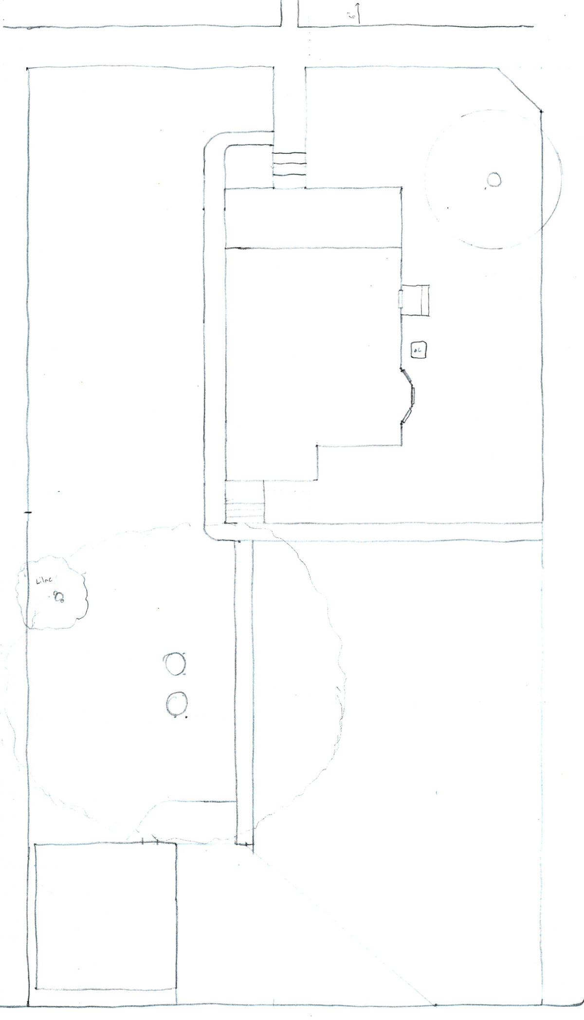 A finished map of our whole lot layout